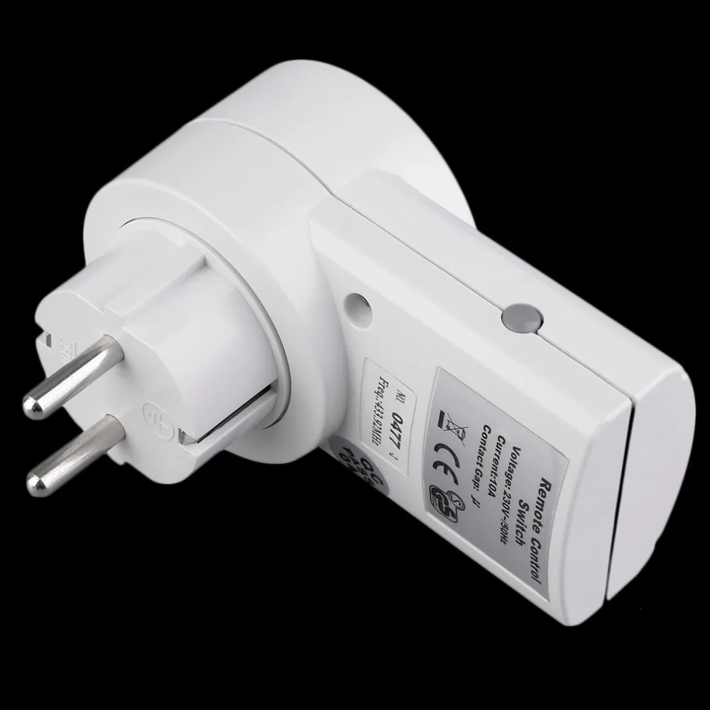 1 беспроводной пульт дистанционного управления розетка для управления светом 1 пульт дистанционного управления ЕС Plug новейший высокое качество