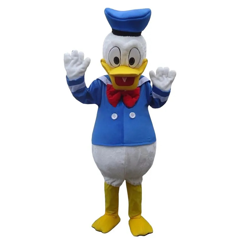 Daisy Duck mascot costume