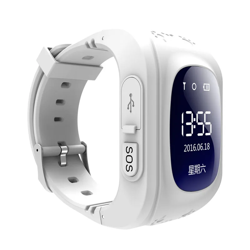

OLED Screen GPS Smart Kid Watch SOS Call Location Finder Locator Tracker for Childreb Anti Lost Monitor Baby Wristwatch