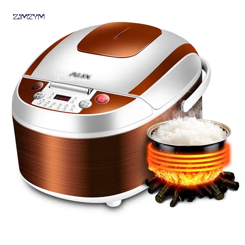 FC-40E Fully automatic Home Intelligent 4L Capacity Rice Cooker Multifunctional Pot 3-6 people aluminum alloy Liner material220V rice cooker intelligent household high capacity fully automatic 2 8 people 5l capacity reservation spherical hyun kettle