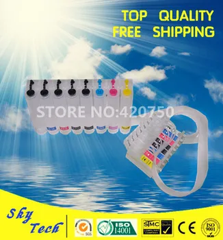 

Empty CISS suit for Epson R1800 R800, Suit for Epson T0540G T0541 T0542 T0543 T0544 T0547 T0548 T0549, With ARC chip