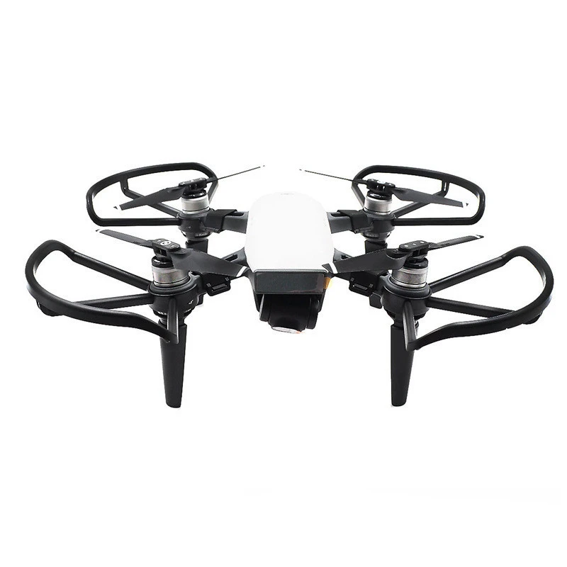 Для DJI SPARK Drone пропеллеры RC охранников защита + продлить посадка ноги шестерни комплект Integrated дизайн Губка pad fo интимные аксессуары