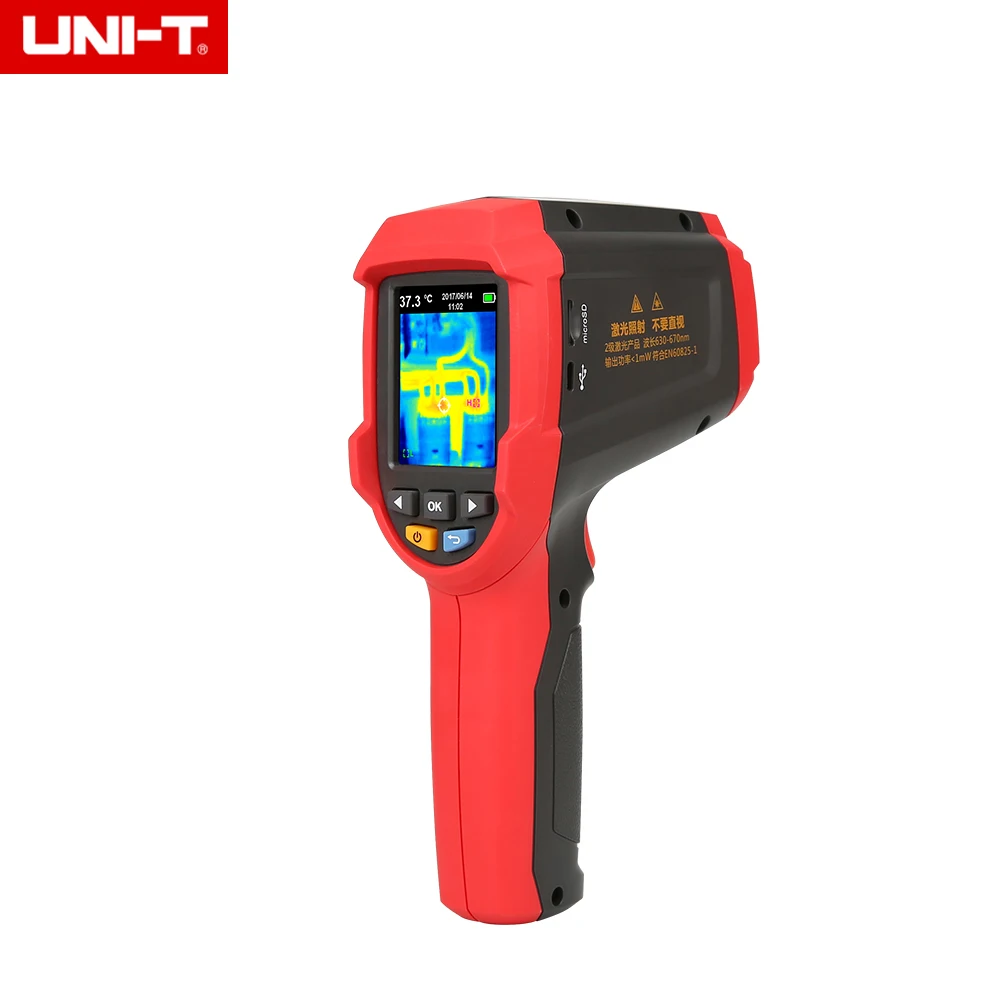 

UNI-T UTi85 Infrared Thermal Imaging Camera -30C to 450C Degree 4800 pixels High Resolution Color Screen
