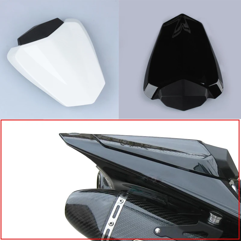 Black White Motorcycle Rear Seat Cover Cowl Fairing For Yamaha YZF R1