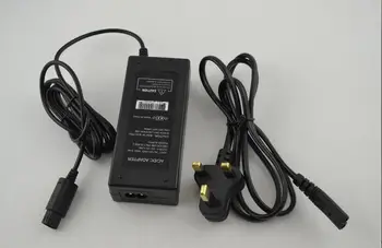

Wholesale100pcs US or UK and EU plug AC power adapter supply for Nintendo N GC for gamecube console with power cable