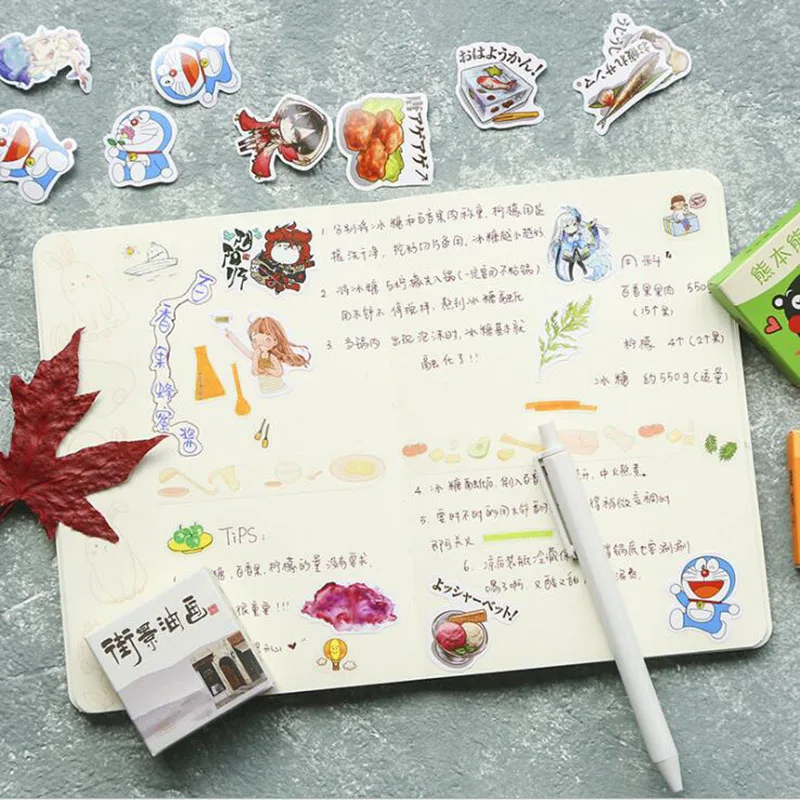40 шт./кор., для маленькой девочки, новая серия милые штучной упаковке Kawaii Стикеры Diy канцелярские альбом тонкий японский дневник красивые запечатывания Стикеры s