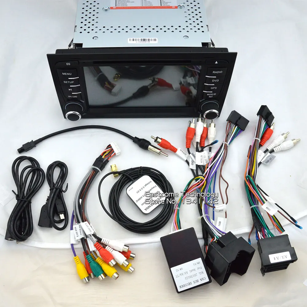 Discount Octa Core 8 Core Android 6.0 Car DVD For AUDI A4 2002 2003 2004 2005 2006 2007 SEAT EXEO 2009 2010 2011 2012 with Parking Camera 5