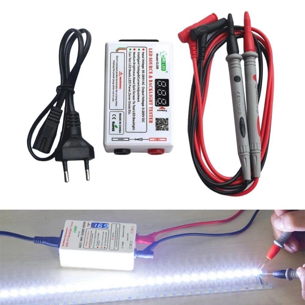 0-330V Smart-Fit Voltage Test LED Backlight Tester Tool Screen LED LCD TV Backlight Tester Meter Tool Lamp Bead Light Board Test 0-330V Smart-Fit Voltage Test LED Backlight Tester Tool Screen LED LCD TV Backlight Tester Meter Tool Lamp Bead Light Board Test
