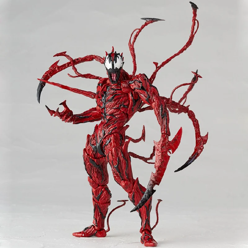 Удивительные серии Carnage NO.008 фигурки Brinquedos Фигурки Коллекционная модель игрушки
