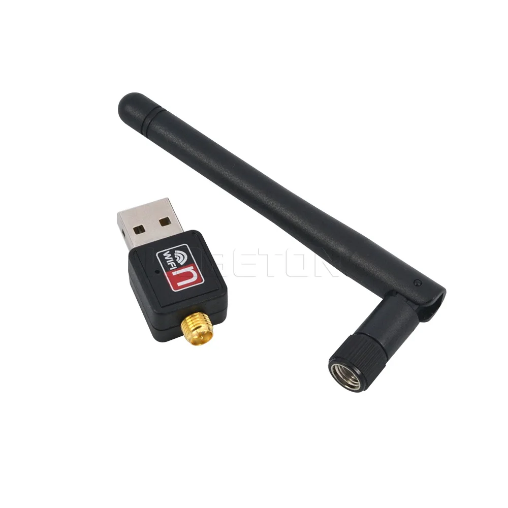  New Mini 150Mbps USB WiFi Wireless Network Networking Card LAN Adapter + Antenna Computer Accessories +Software Driver 