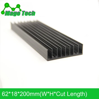 

LED Aluminum Heatsink Plate Grow Light Radiator Cooling Cooler Fit Transistor IC Thermal Conductivity LED Radiator Electronics
