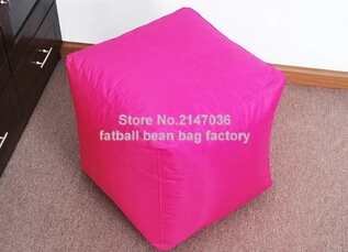 Сумка для кинотеатра стул куб ottomans beanbag кресло приклада ТВ шоу отдыха только