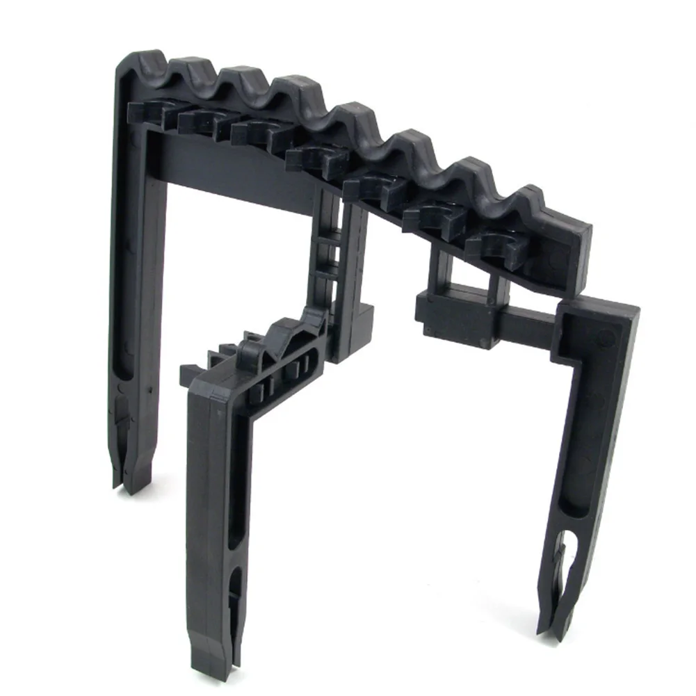 

Training Aids Detachable Outdoor Large Capacity Organizer Clamp Black Tool Stand Durable Stacker Rack Golf Club Holder