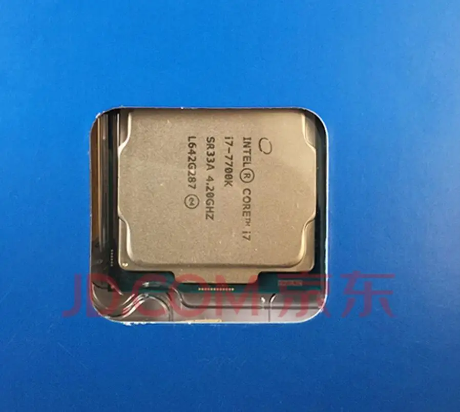 Intel PC Core 7 series процессор I7 7700K в штучной упаковке процессор I7-7700K процессор LGA 1151-land FC-LGA 14 нанометров четырехъядерный процессор