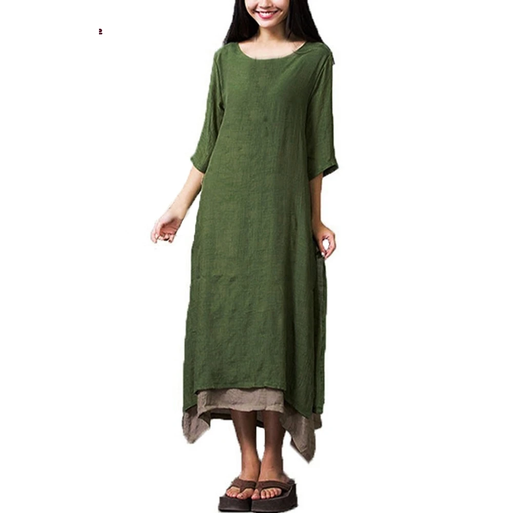 Dresses Woman Party Night Dress Girl Summer Dress Women Crew Solid Cotton Baggy Oversized Long Large Size Maxi Dress 2019 Dresses Woman Party Night Dress Girl Summer Dress Women Crew Solid Cotton Baggy Oversized Long Large Size Maxi Dress 2019