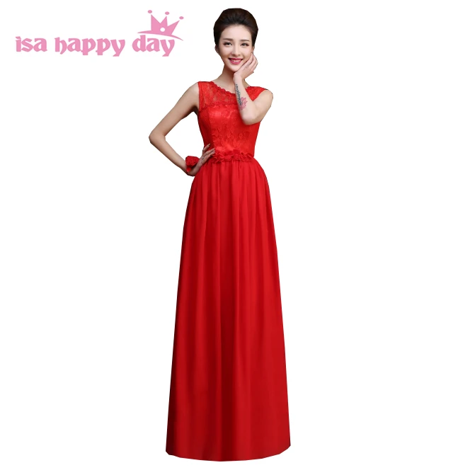 Женское вечернее платье vestido longo de festa красное шифоновое в пол длинное 2020