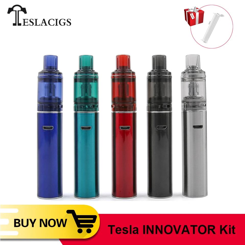 

Original Tesla INNOVATOR Vape Pen Starter Kit Electronic Cigarettes Starter Kit 1.8ml capacity VS Aleader Mamba kit