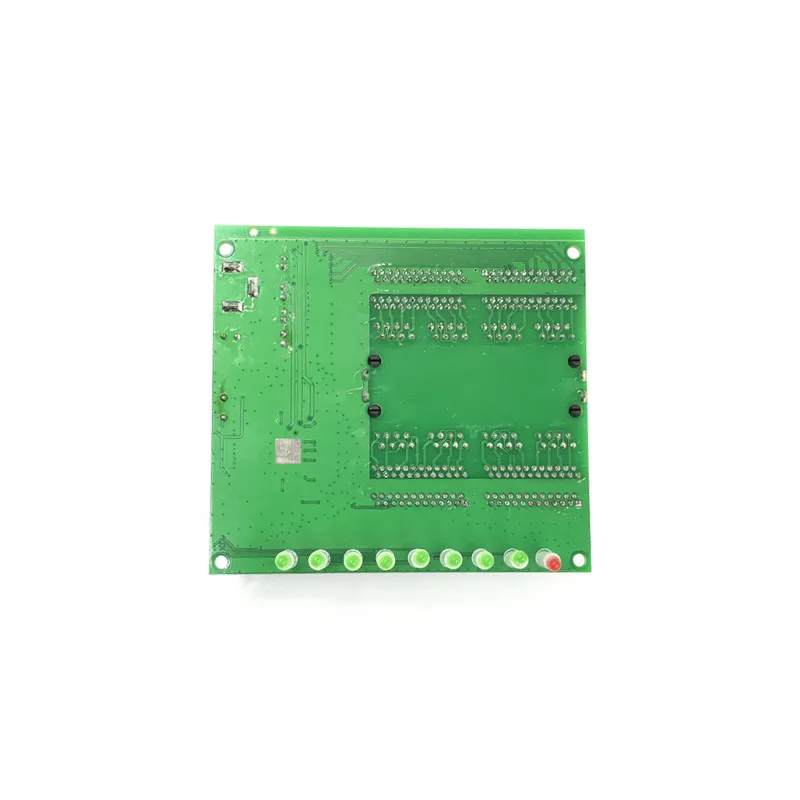 OEM PBC 8 портов Gigabit Ethernet коммутатор 8 портов с 8 pin-разъемом 10/100/1000 м концентратор 8way штекер питания печатная плата OEM schroef gat