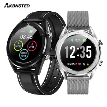 

AKBNSTED No.1 DT28 Smart Watch IP68 Waterproof Watch ECG Heart Rate Monitor Fitness Activity Tracker Wristband Smart Wristwatch