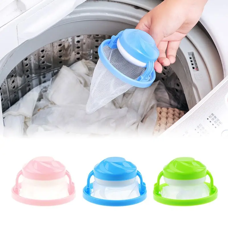 

Hair Removal Catcher Mesh Filter Collector Bag Dust Cleaning Ball Washing Machine Cloth Laundry Pouch Lint Device Household Tool