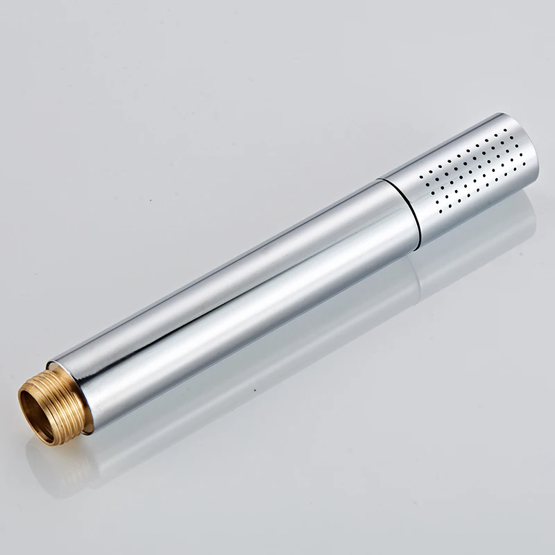 SRJ Bathroom Shower Handheld High Pressure Shower Head Nozzle 304 Stainless Steel Chrome-Plated Home Bathroom Shower Accessories