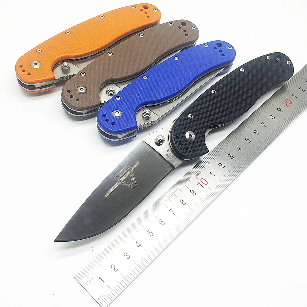 

BMT RAT Folding Knife Model 1 Tactical Knives AUS-8 Blade G10 Handle Camping Hunting Outdoor Survival Knife Pocket EDC Tools OEM