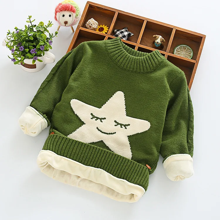 Детская одежда, детская одежда, увеличивающая рост, свитер, утепленный свитер