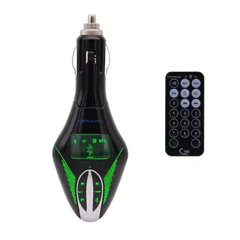 

Wireless Bluetooth Car Music Player FM Transmitter USB Car Charger Support SD/TF Card Music Control Hands-Free Mp3 Mp4 Player