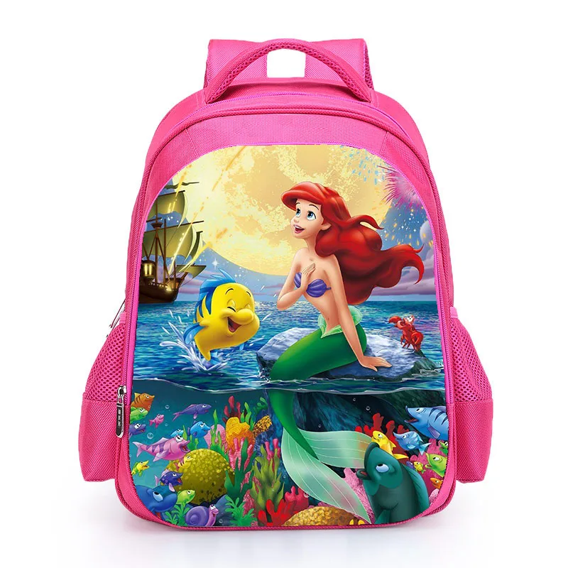 

Little Mermaid Ariel Princess Backpack Children School Bag Schoolbag Kindergarten Preschool Elementary School Backpacks for Girl