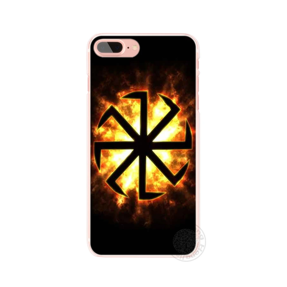 HAMEINUO славянский символ Kolovrat чехол для сотового телефона iphone 4 4s 5 5s SE 5c 6 6s 7 8 X plus|case