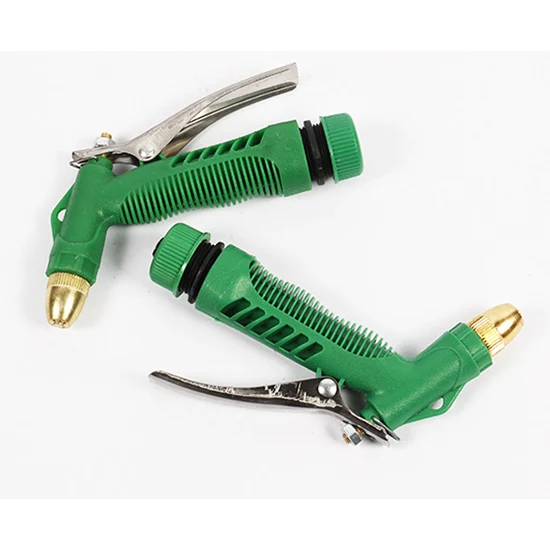Water Gun Sprayer Brass Hose Nozzle High Pressure Watering Equipment