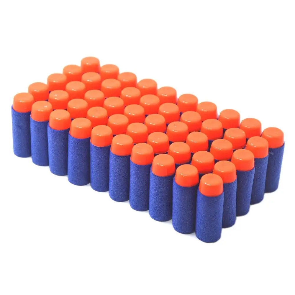200pcs Soft Hard Tip Artifact Stefan Short Darts for Nerf Worker Modify Toy Blue Orange