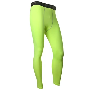 

New Men's Compression Base Layer Pants Long Tight Under Skin Sportswear Gear Bottom
