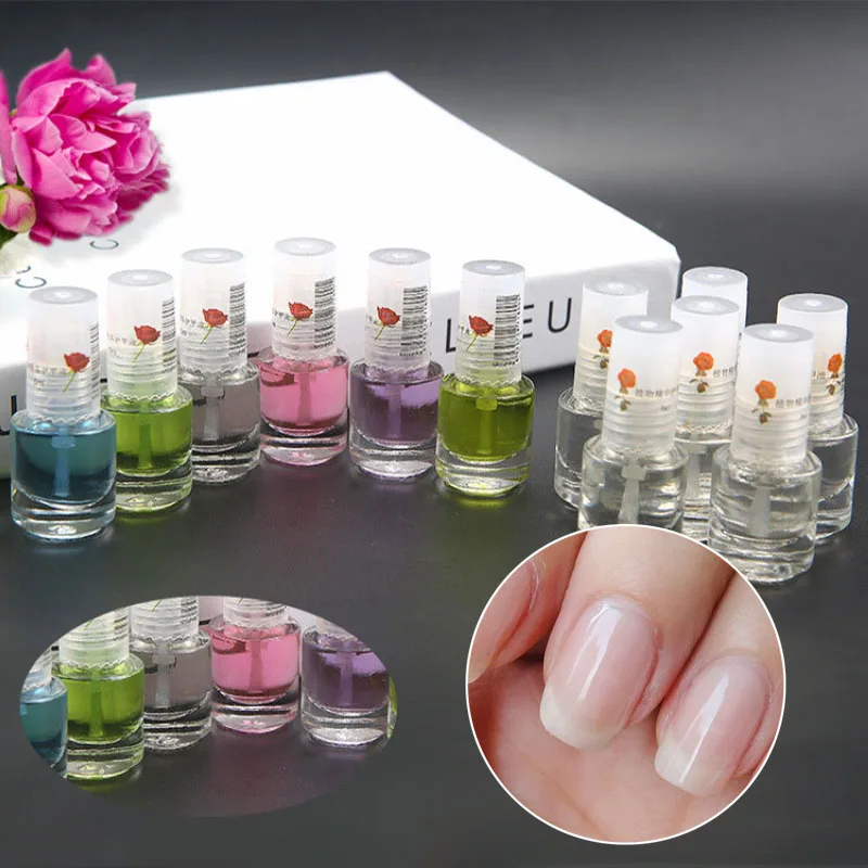 

Shellhard 1 Bottle 5ml Glossy Shiny Nail Polish Liquid Base Coat Nourishment Nail Art Hardener 5.3 x 2.3cm