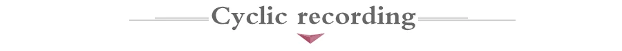 Cyclic recording