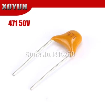 

100PCS 470PF 10% 5.08MM 471 50V 470P MLCC multilayer monolithic ceramic capacitor 0805