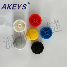 20PCS A162 Cap Touch Switch Series Key Cap Button Cap Connector Round Key Cap Multicolor Optional
