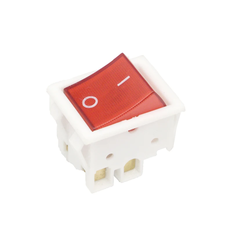 

Push Button Switch 16A 3600V 200V-250V White Button Rocker Switch Snap-in On/Off Boat Rocker Switch Power Switches White Red