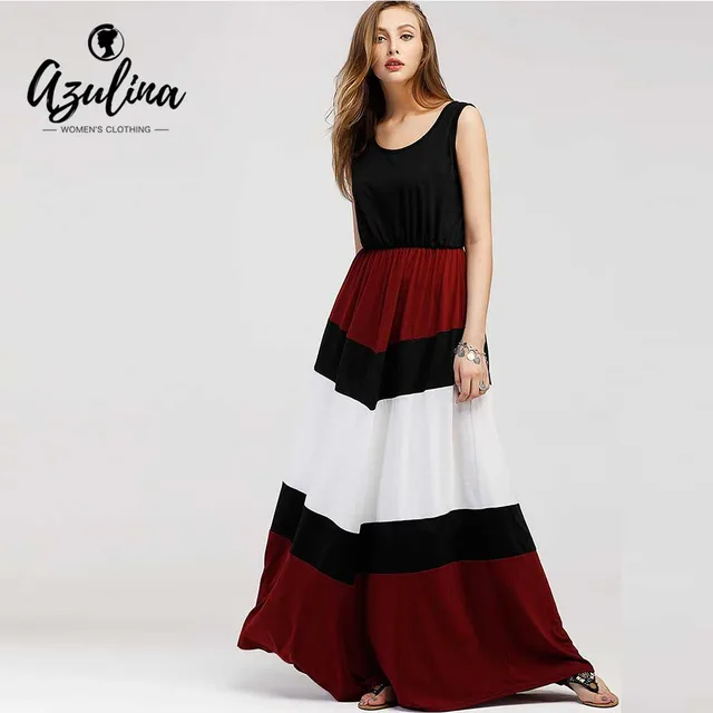 Flowy Floor Length Dress