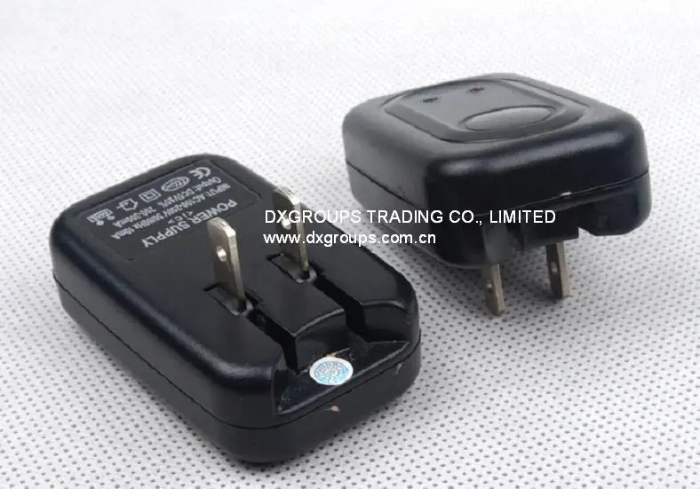 Wholesales Universal US AC Plug USB Wall Charger Travel Adapter for MP3 MP4 MP5 with IC
