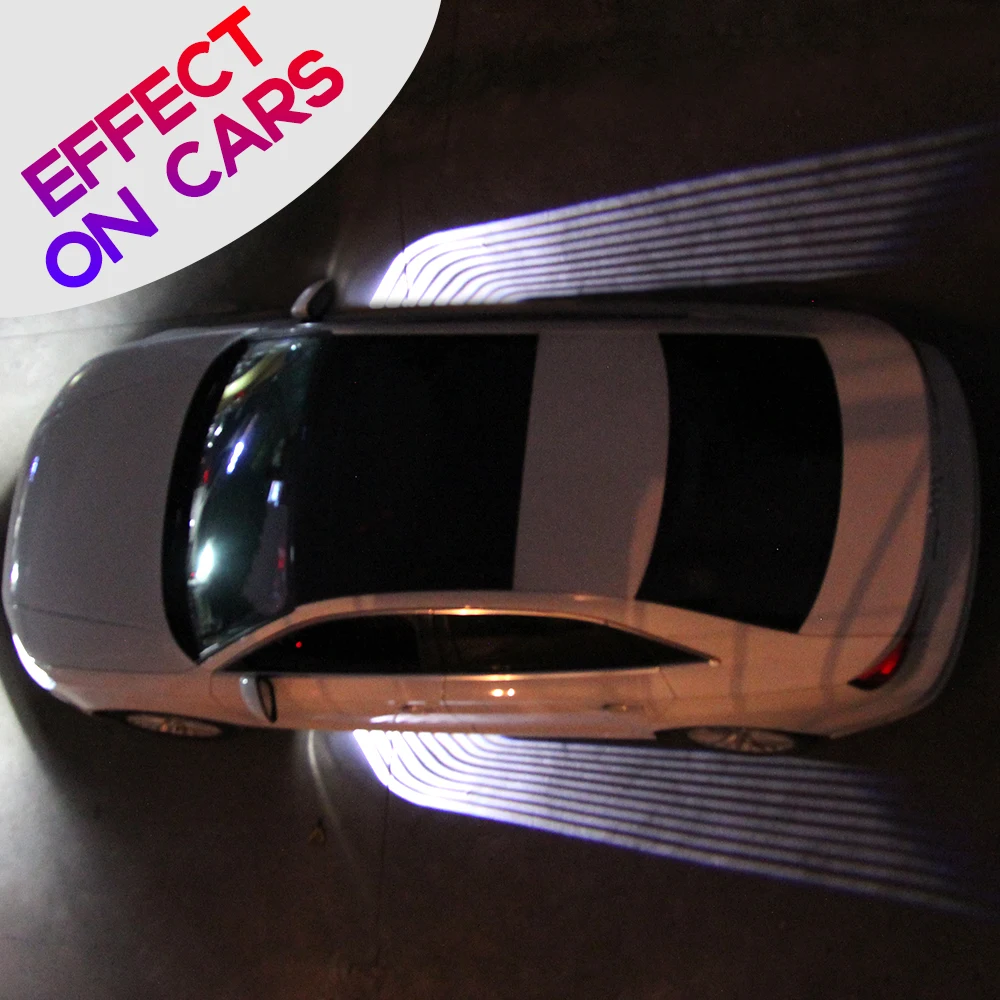 CNSUNNYLIGHT Car/Motorcycle LED Decorative Light Welcome Emergency Signal Wings Lamp Projector Shadow Lighting Fog Warning Light