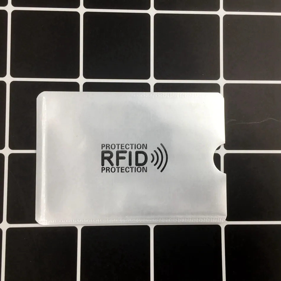 Анти Rfid алюминиевый кошелек Блокировка ридер замок банк держатель для карт Id банковский Чехол для карт Защитный металлический кредитный держатель для карт 6*9,3 см