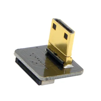 

Chenyang CYFPV 90 Degree Up Angled Mini HDMI Type C Male Connector for FPV HDTV Multicopter Aerial Photography