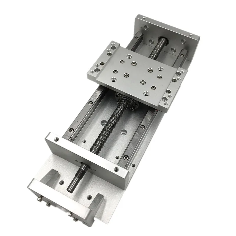 Tabela de Deslizamento Atuador de Movimento Pesada para Diy Eixo z x y Corrediça Transversal Sfu1605 Ballscrew Linear Stage Carga Cnc Fresagem Perfuração
