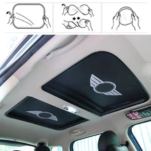 Car Sunroof Sun Shade Shield Outdoor UV Foldable Sun Visor fit for MINI Cooper F54 F55 F56 F57 F60 R55 R56 R57 R58 R59 R60