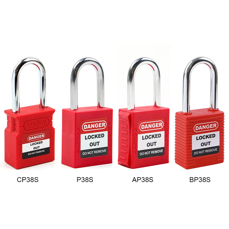 Lockey Upgrade Cp Series Abs Security Padlock Steel Shackle Safety Lockout Padlock Lock Maintain Loto out Locks Aliexpress
