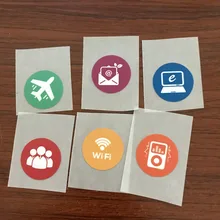 120 шт./лот дизайн перезаписываемый NFC 213 тег NFC213 чип высокого качества пассивный rfid наклейка для защиты от несанкционированного доступа безопасности