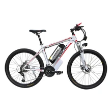 SMLRO 26inch electric mountain bicycle aluminum alloy ebike 27speed electric bike 48V lithium battery 500W motor Hybrid bicycle
