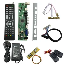 ^#Cheap v56 LCD TV Controller Driver Board full kit DIY monitor for 30pin 2ch-8bit 4pcs CCFL LVDS panel LCD accessories ^#Cheap v56 LCD TV Controller Driver Board full kit DIY monitor for 30pin 2ch-8bit 4pcs CCFL LVDS panel LCD accessories