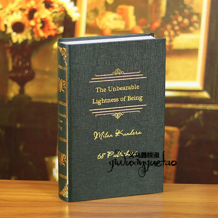 Европейский украшения бумаги Bronzing моделирование книга украшения Книга реквизит украшения фотографии модели поддельные книги 0613